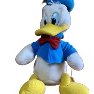 Vintage Walt Disney World Disneyland Theme Parks Donald Duck 12" Plush Korea